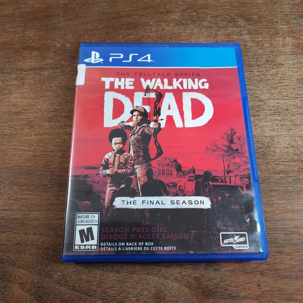Sony Playstation 4 The Walking Dead The Telltale Series Final Season Game
